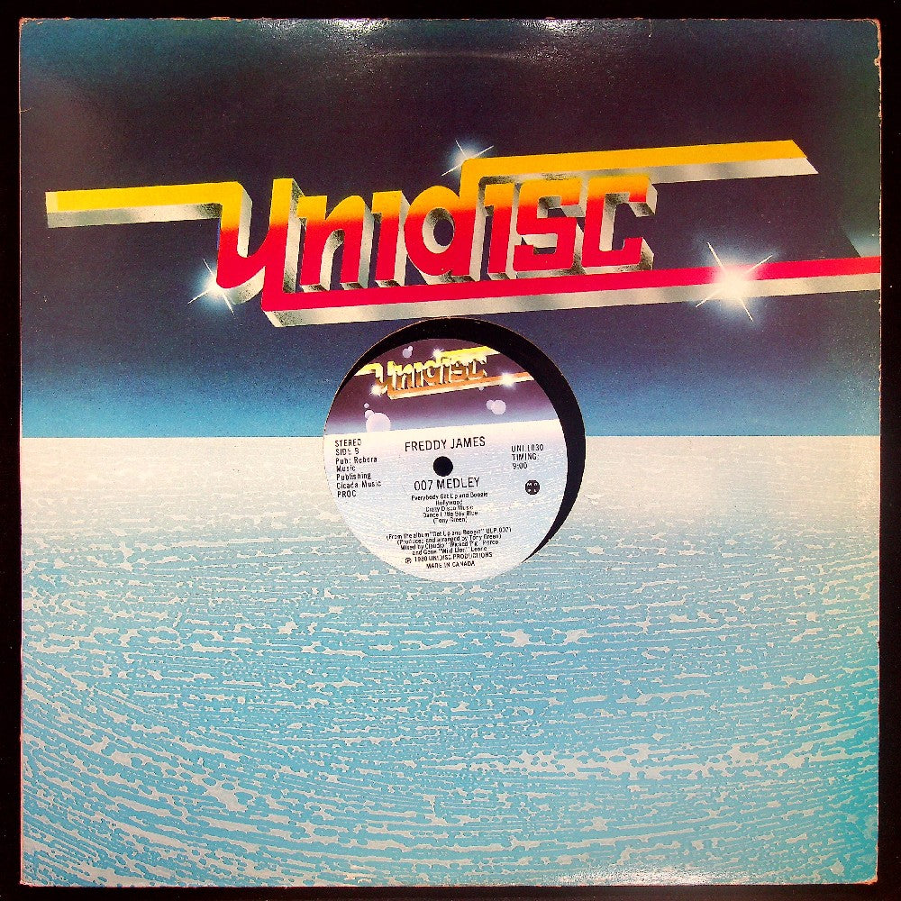 EBOND Freddy James - 007 Medley Vinile V028010