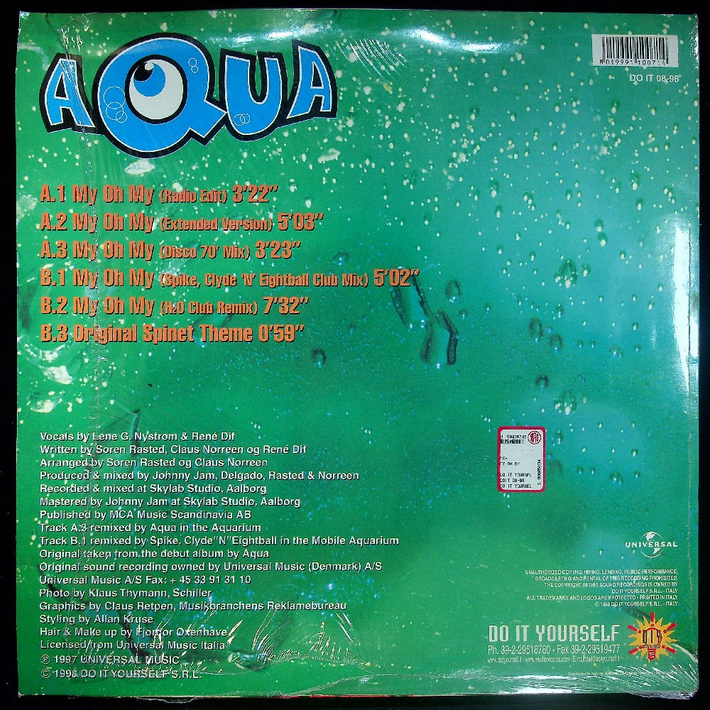 EBOND Aqua - My Oh My Vinile V028120