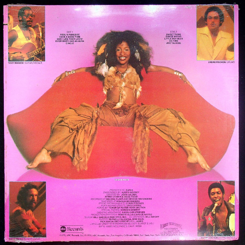 EBOND Rufus Featuring Chaka Khan - Rufus Featuring Chaka Khan - (Sigillato) Vinile V029006