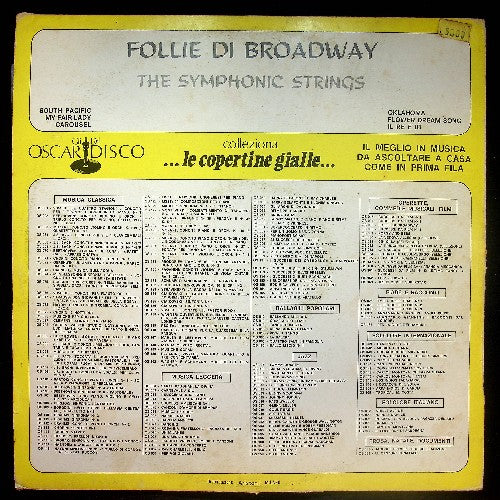 EBOND The Symphonic Strings - Follie Di Broadway Vinile V030108