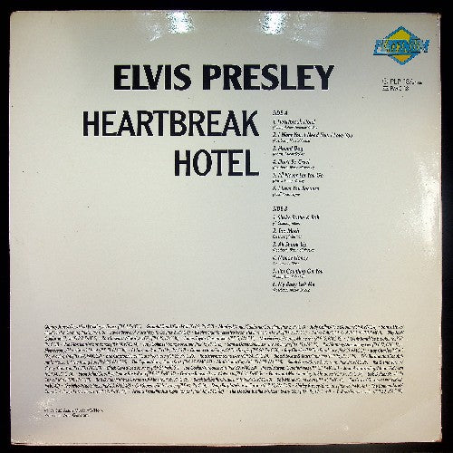 EBOND Elvis Presley - Heartbreak Hotel Vinile V030140