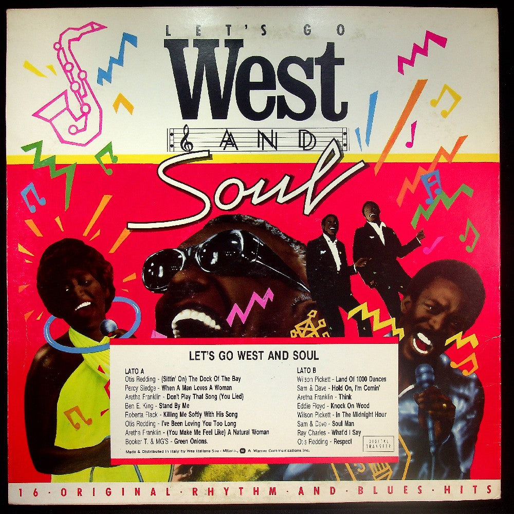 EBOND Various - Let's Go West And Soul - 16 Original Rhythm And Blues Hits Vinile V031139