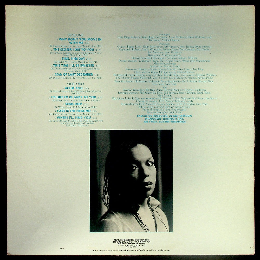 EBOND Roberta Flack - Blue Lights In The Basement Vinile V031148