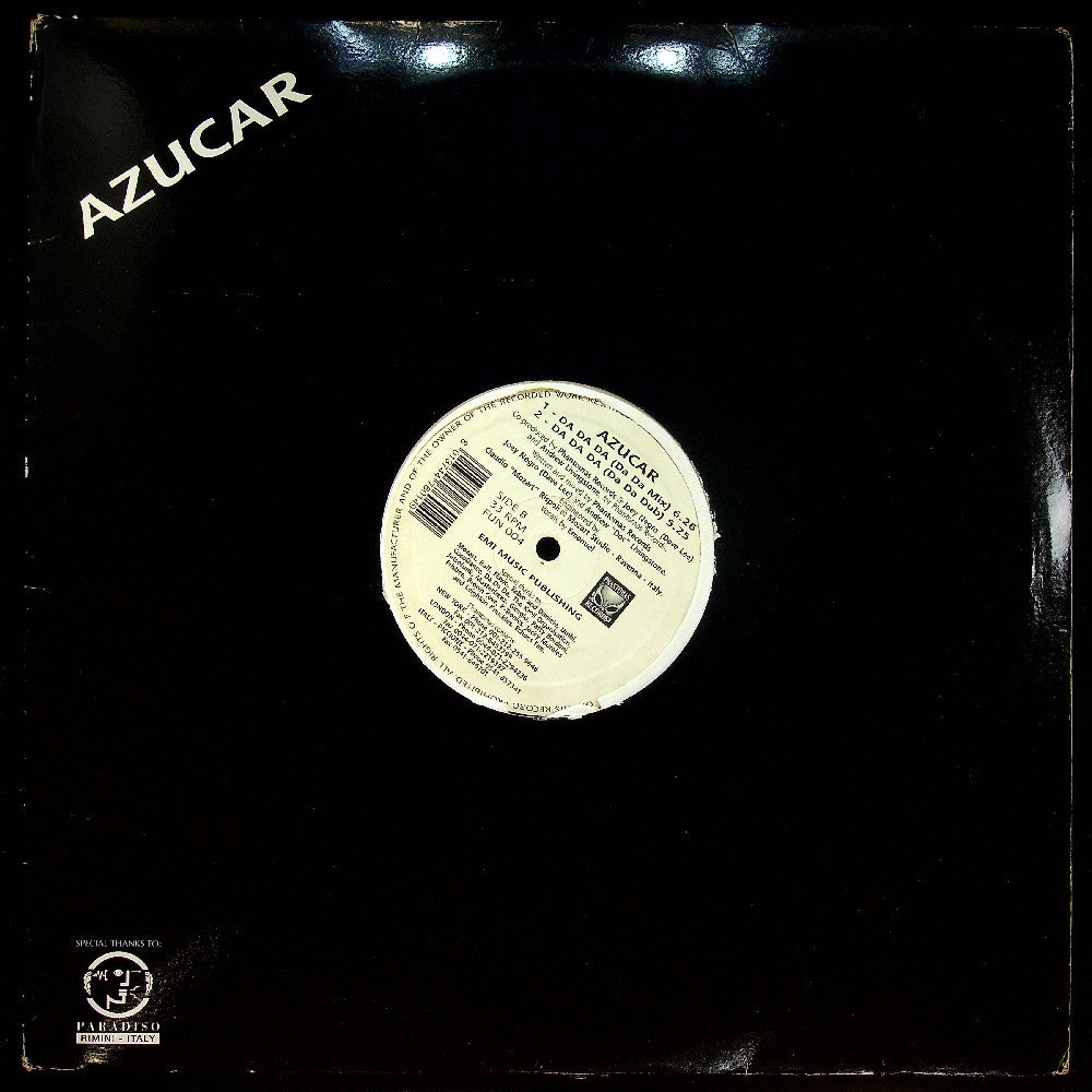 EBOND Azucar - Feel The Love / Da Da Da Vinile V032132