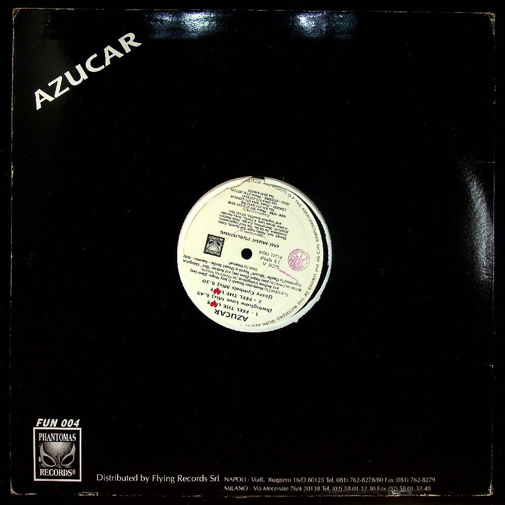 EBOND Azucar - Feel The Love / Da Da Da Vinile V032132