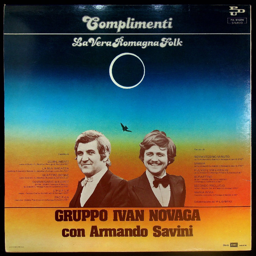 EBOND Gruppo Ivan Novaga - Complimenti Vinile V033064