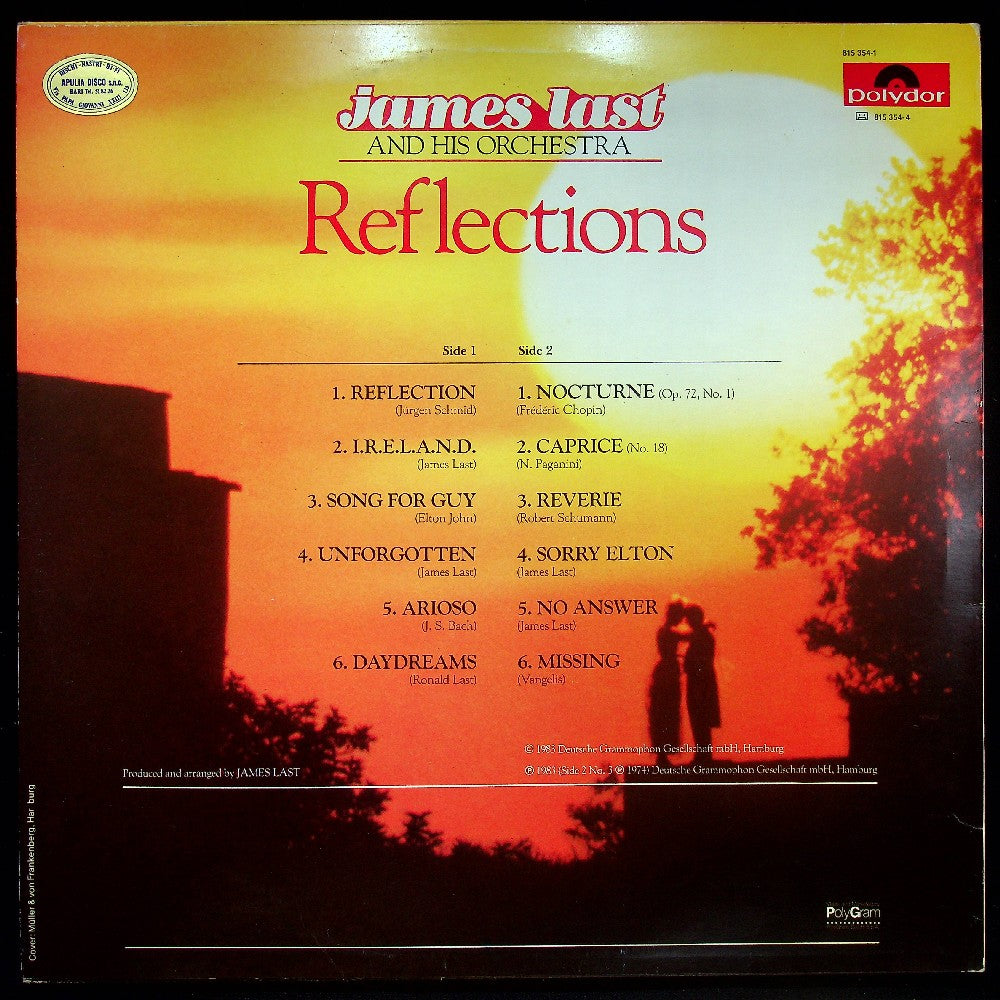 EBOND James Last And His Orchestra - Reflections Vinile V033099