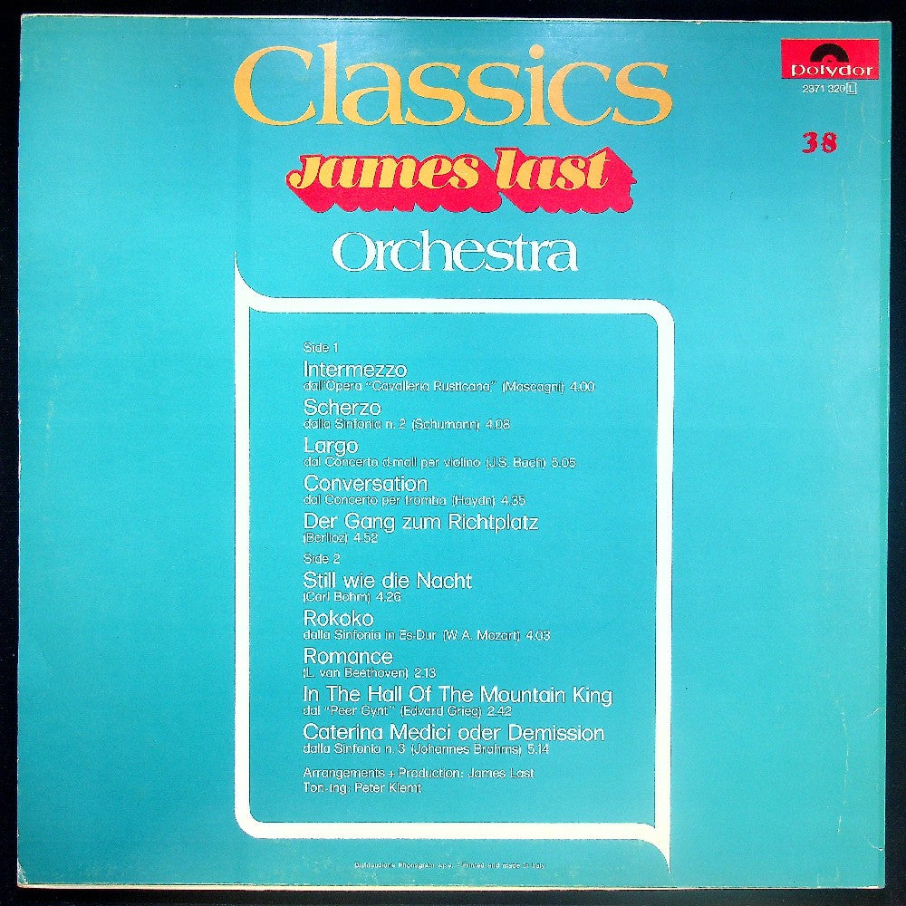 EBOND James Last Orchestra - Classics Vinile V033101