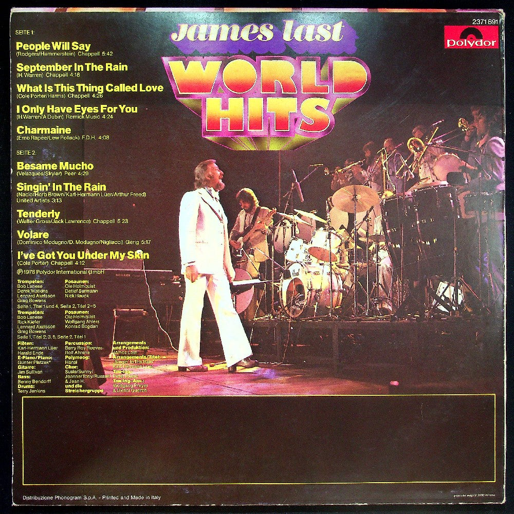 EBOND James Last - World Hits Vinile V033123