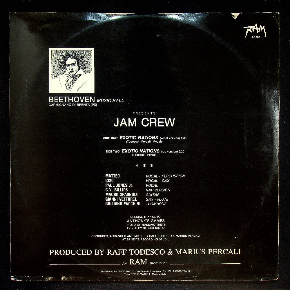 EBOND Jam Crew - Exotic Nations Vinile V034099