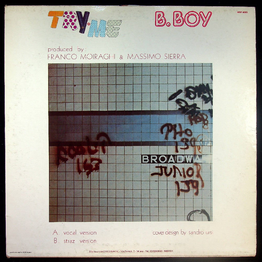 EBOND B. Boy - Try Me Vinile V034114