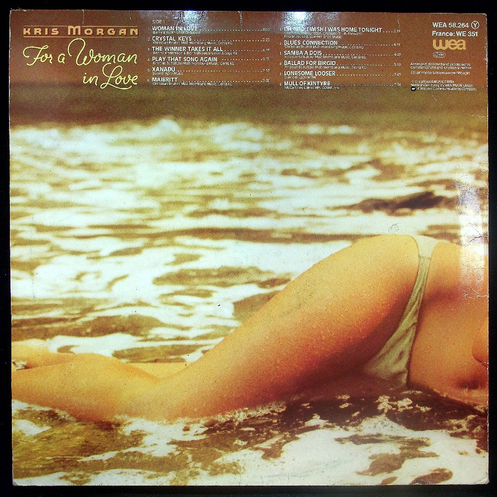 EBOND Kris Morgan - For A Woman In Love Vinile V034141