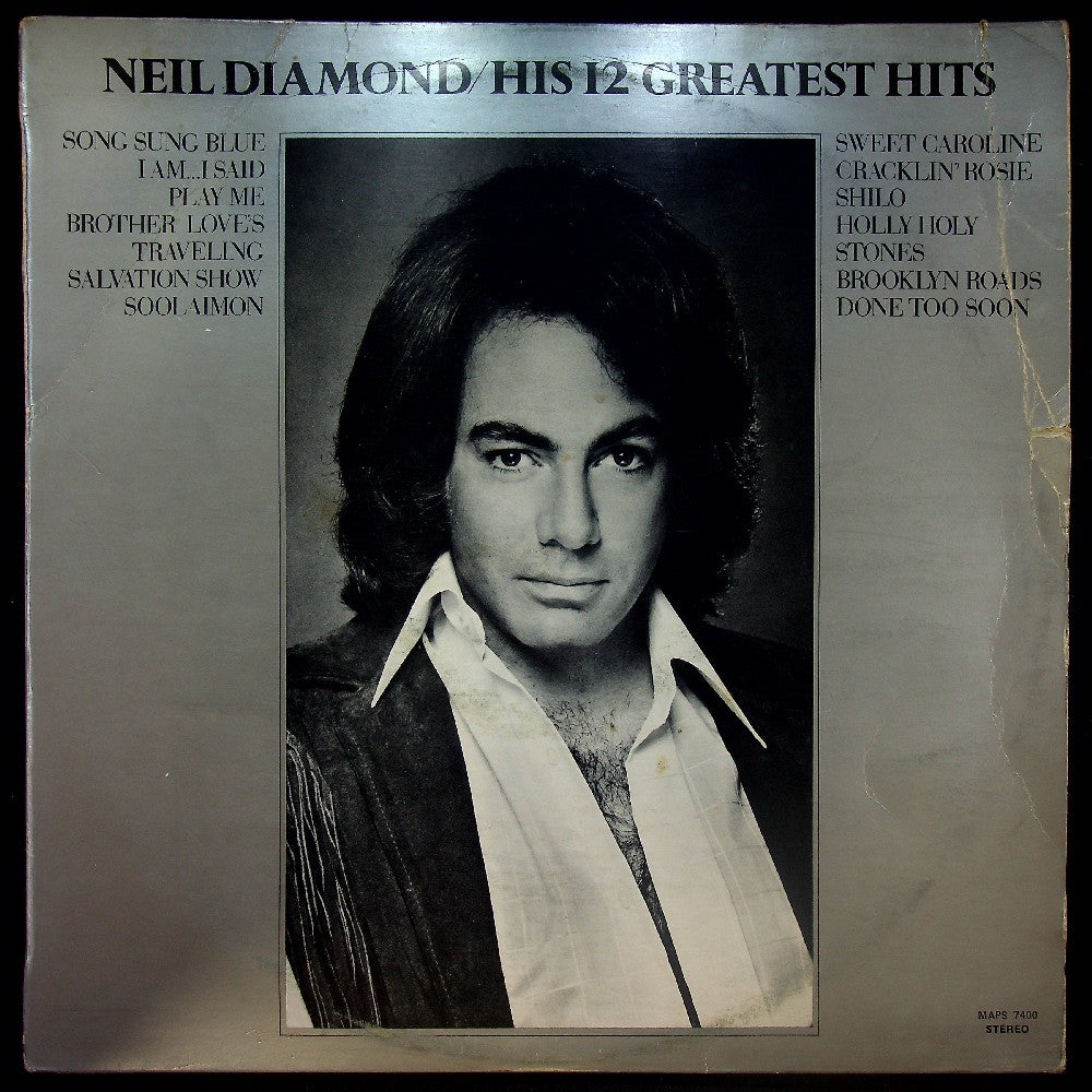 EBOND Neil Diamond - His 12 Greatest Hits Vinile V034143