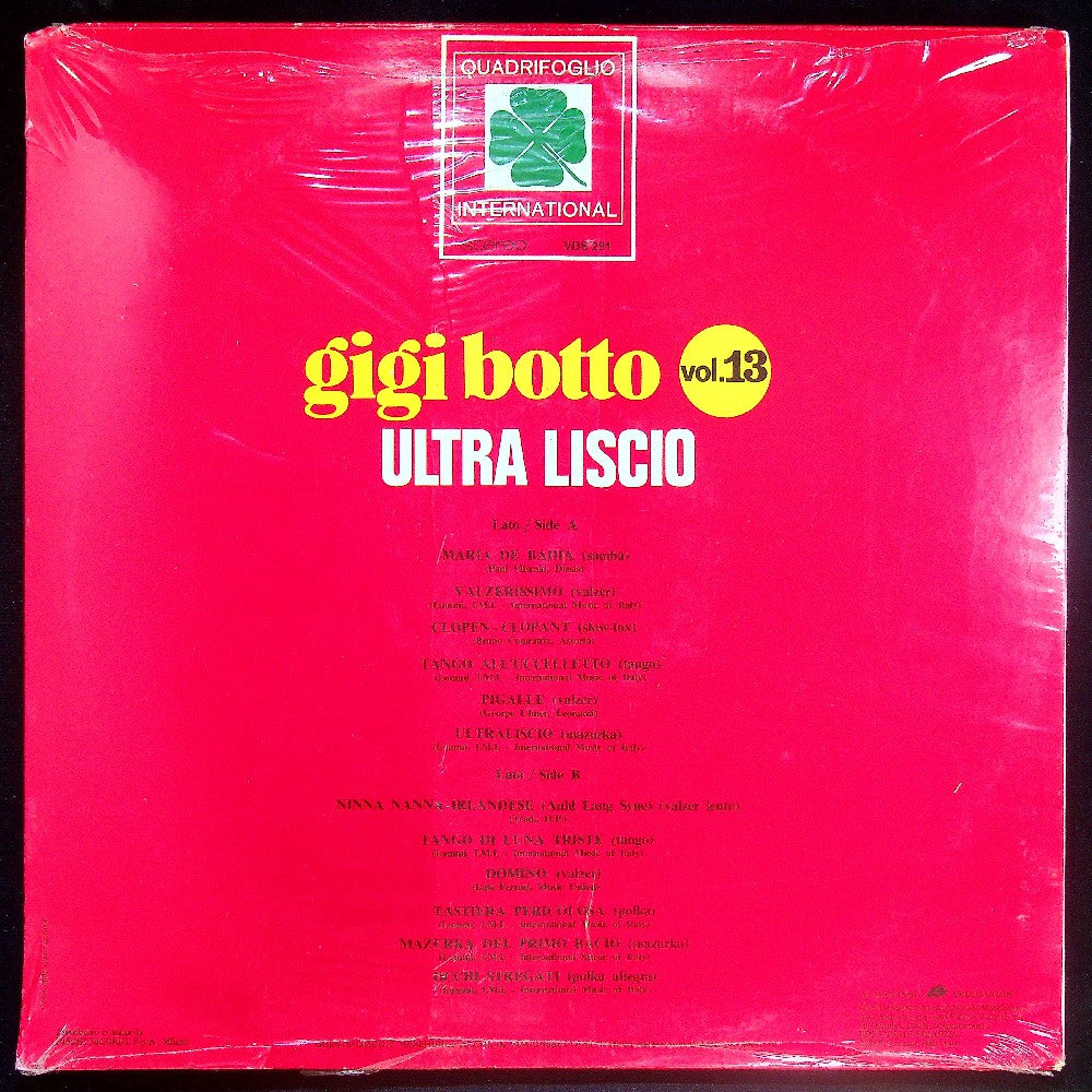 EBOND Gigi Botto - Ultra Liscio Vinile V035013