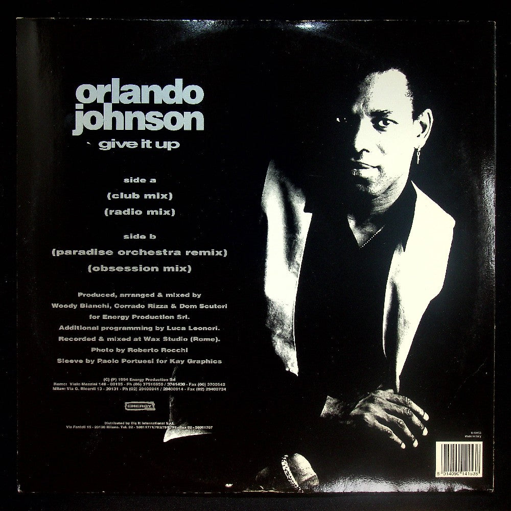 EBOND Orlando Johnson - Give It Up Vinile V035052