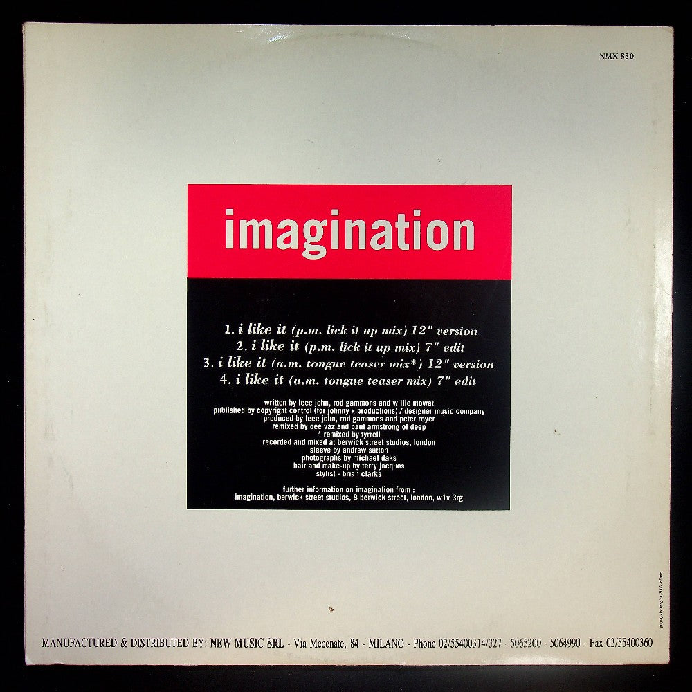 EBOND Imagination - I Like It Vinile V035054