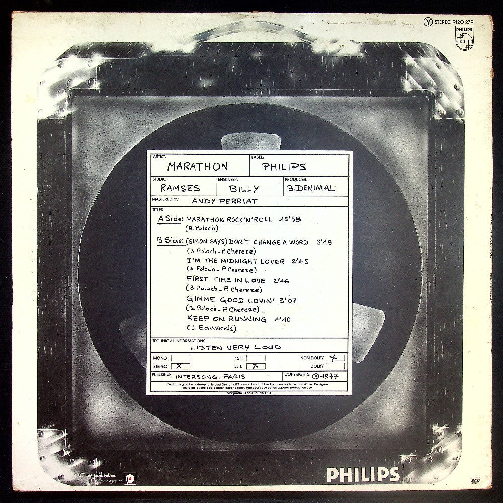EBOND Marathon - Rock'N'Roll Vinile V035065