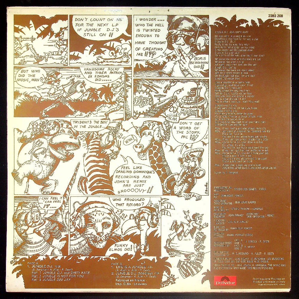 EBOND Kikrokos - Jungle D.J. & Dirty Kate Vinile V035074