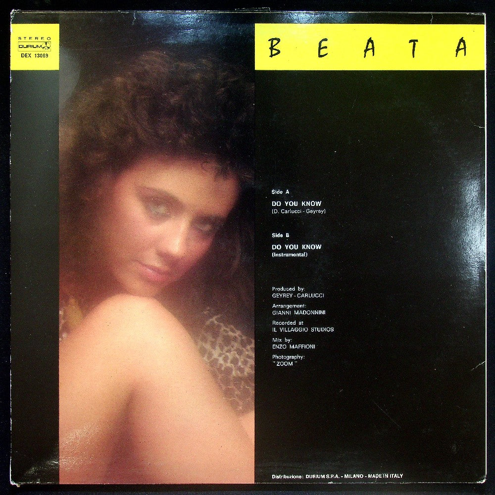 EBOND Beata - Do You Know Vinile V035100