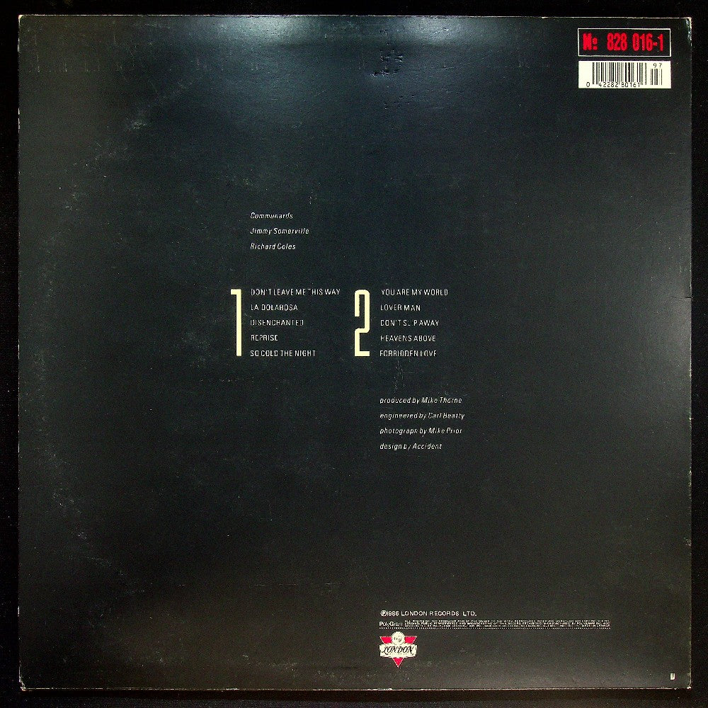 EBOND The Communards - Communards Vinile V035101
