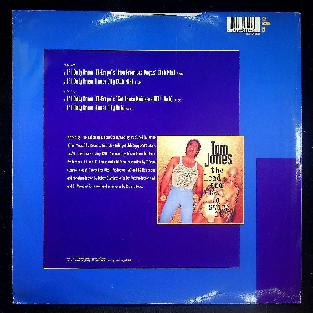 EBOND Tom Jones - If I Only Knew Vinile V035122