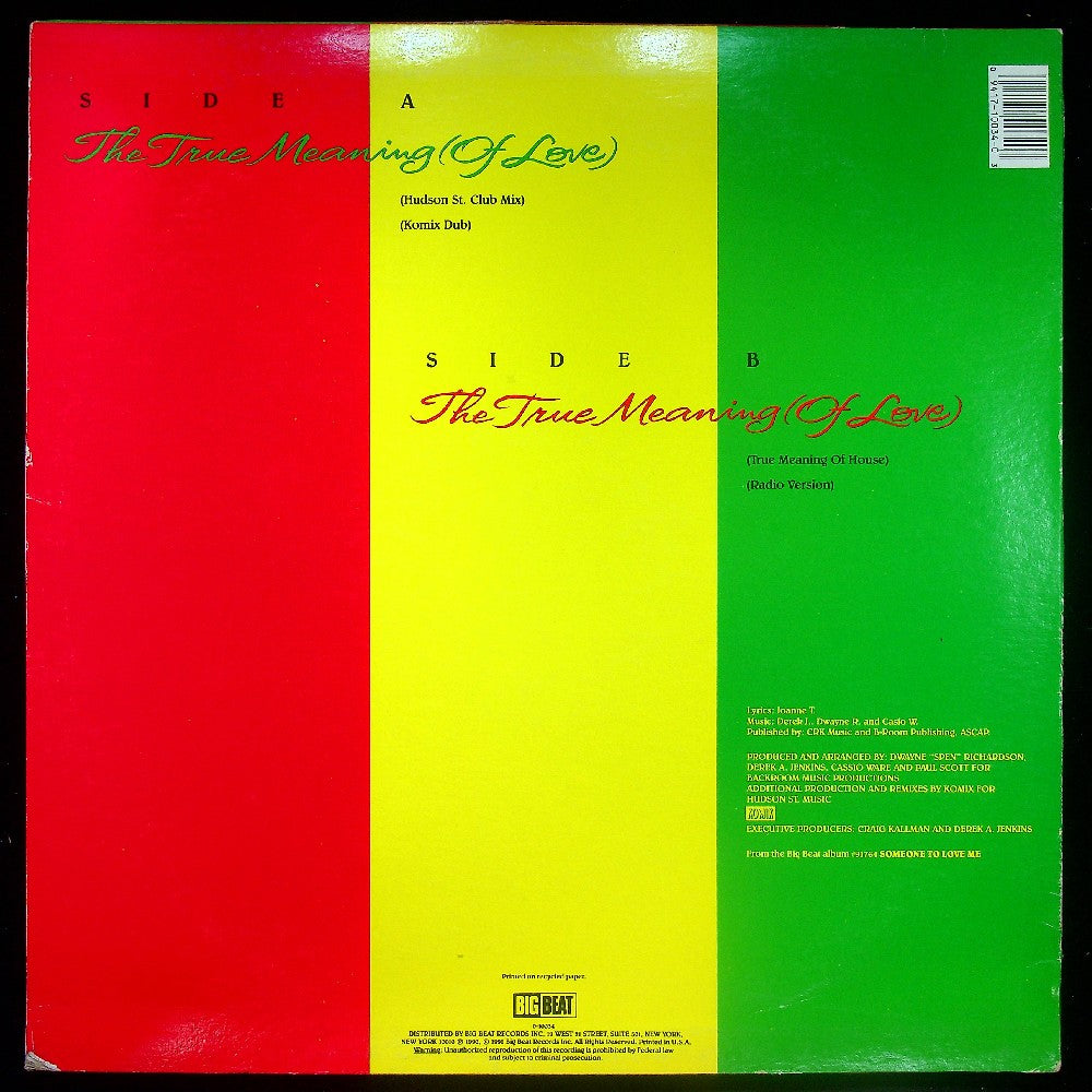 EBOND Jomanda - The True Meaning Of Love Vinile V035139