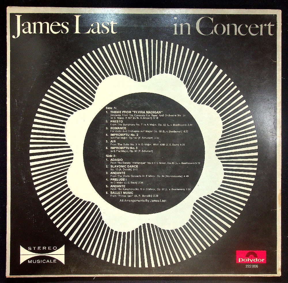 EBOND James Last - James Last - In Concert Vinile V036017