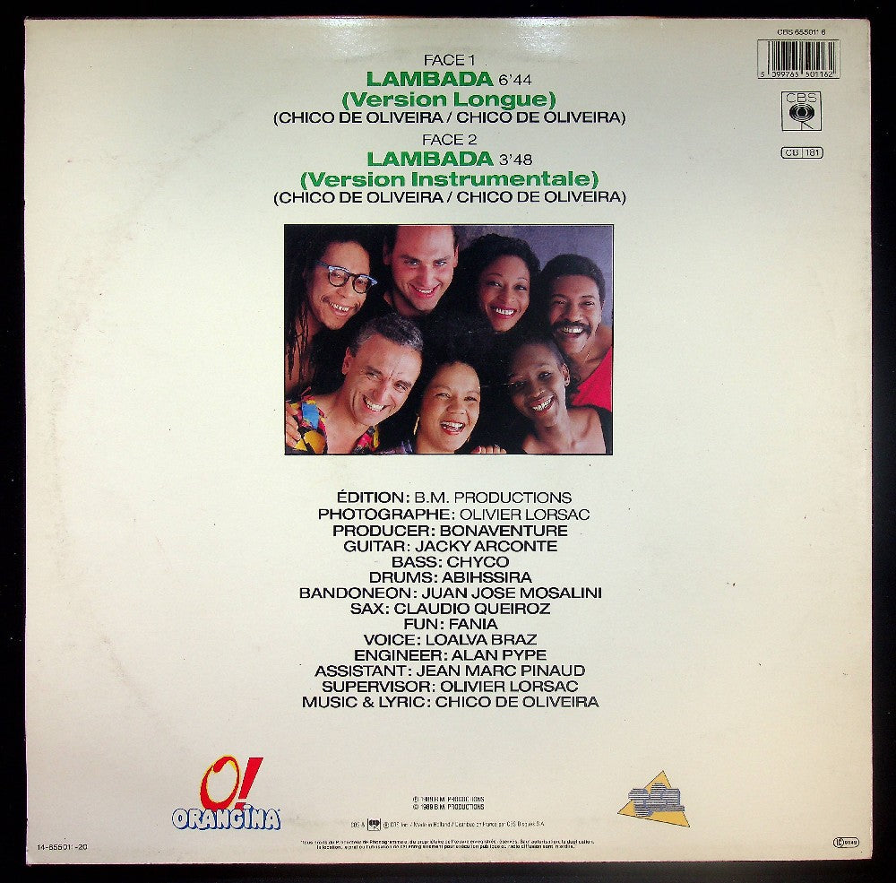 EBOND Kaoma - Lambada Vinile V036043