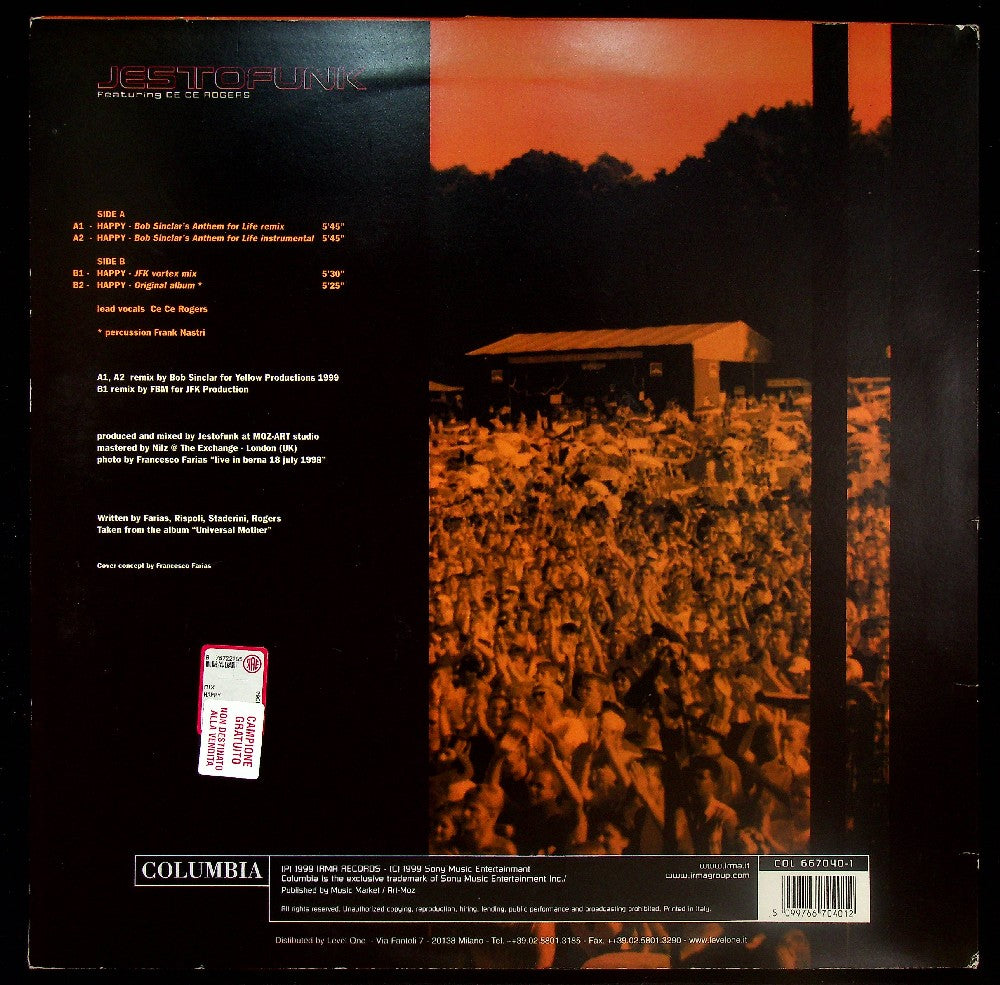 EBOND Jestofunk - Happy Vinile V036047