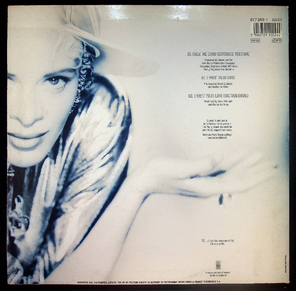 EBOND Yazz - Treat Me Good Vinile V036061