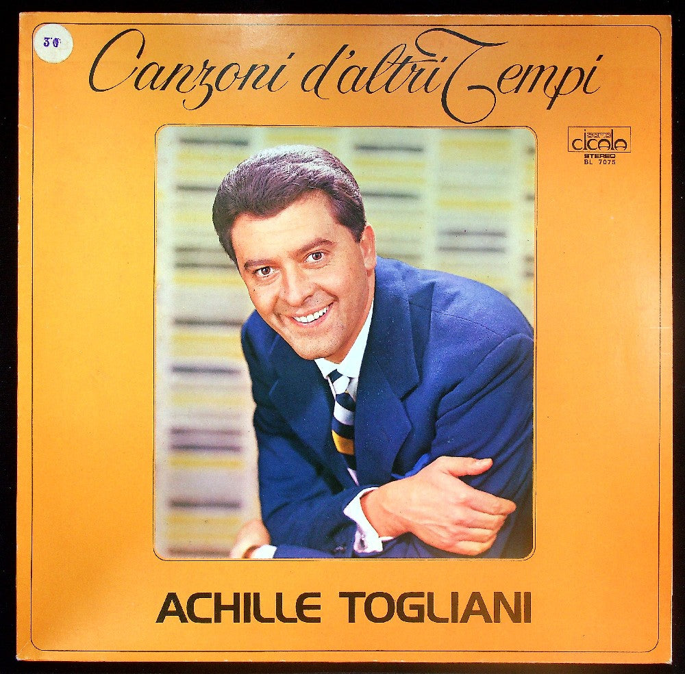 EBOND Achille Togliani - Canzoni D'Altri Tempi Vinile V036136