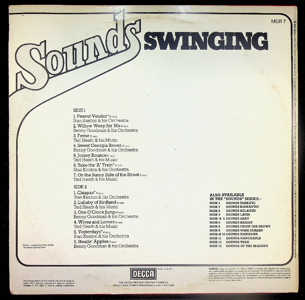 EBOND Various - Sounds Swinging Vinile V037087