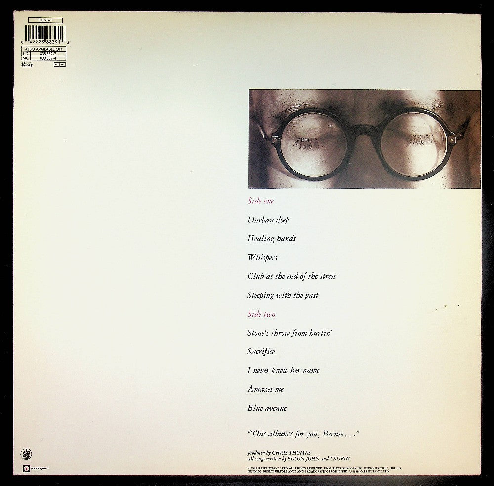 EBOND Elton John - Sleeping With The Past Vinile V037118