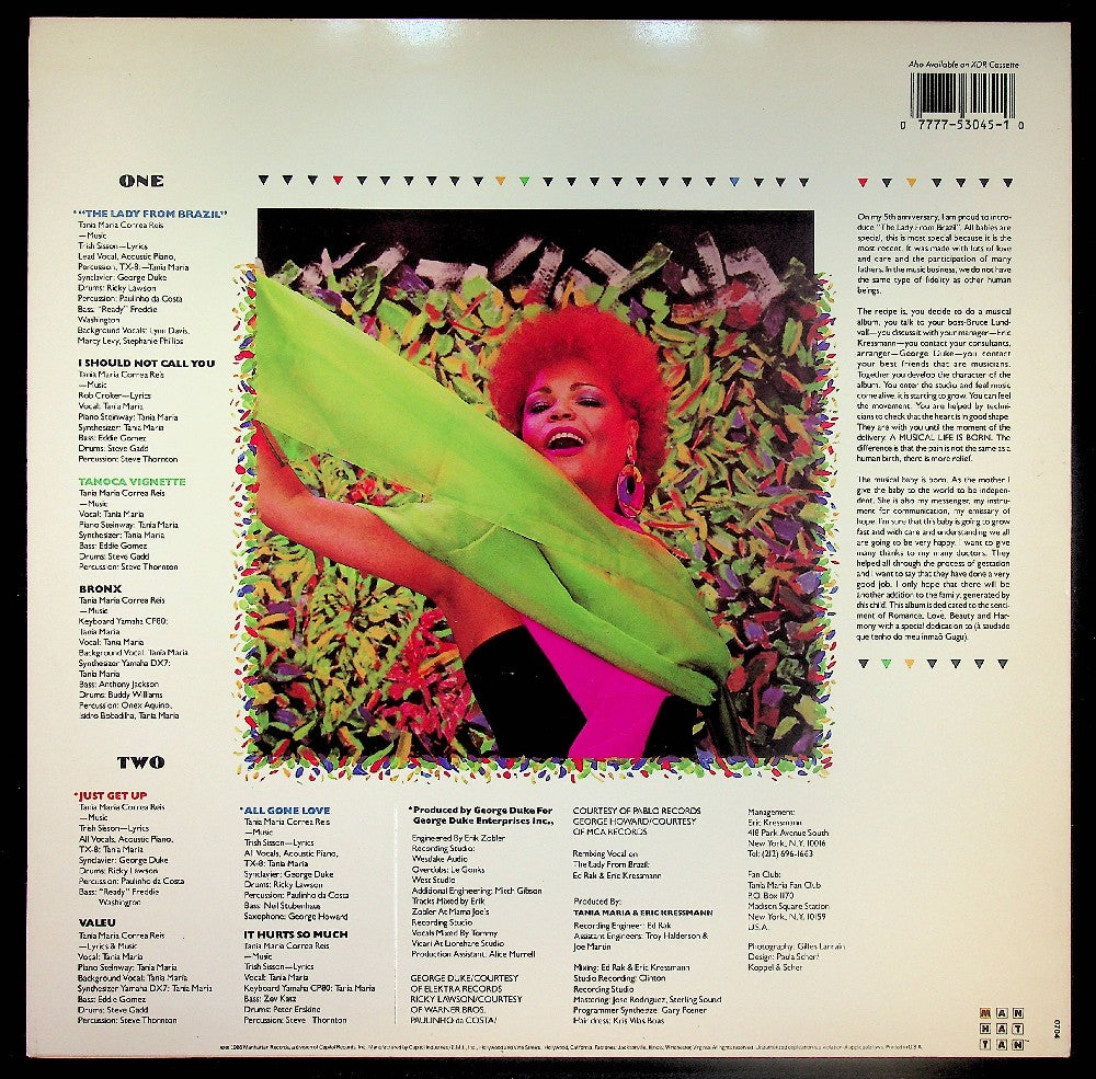 EBOND Tania Maria - The Lady From Brazil Vinile V038021