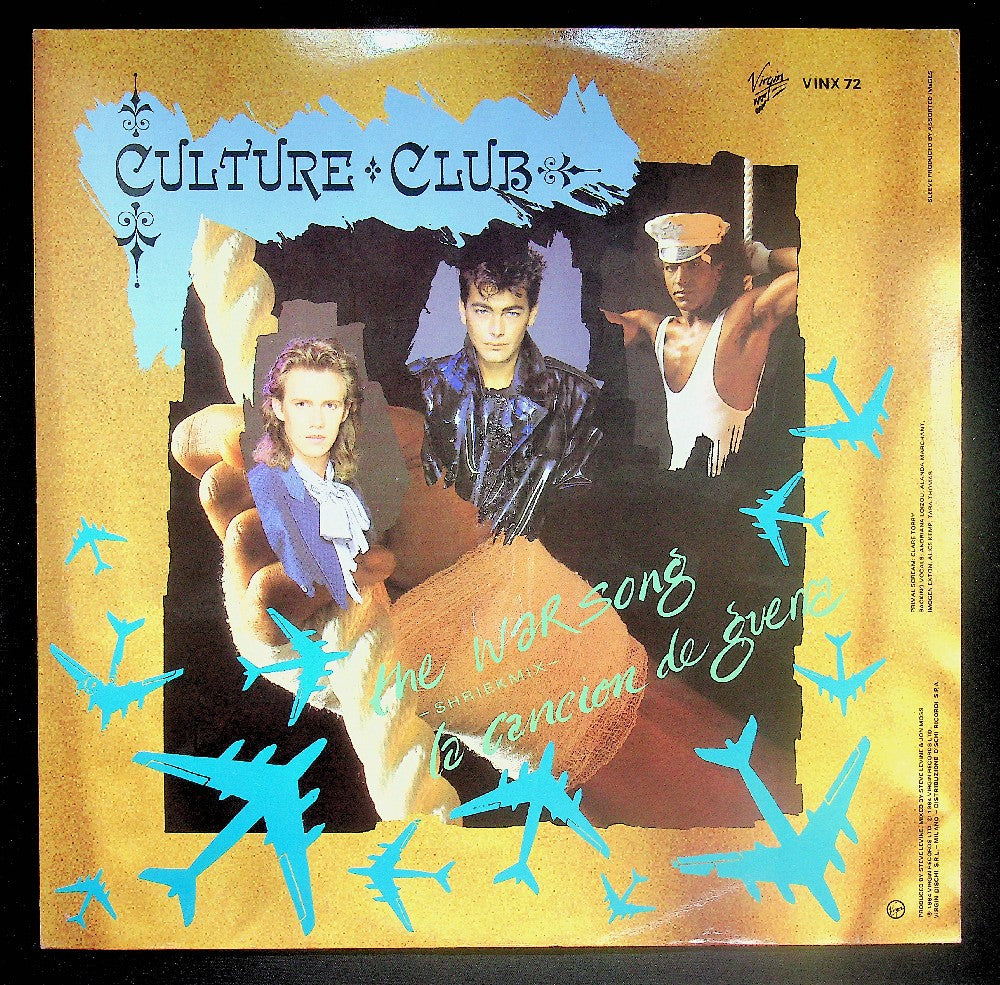 EBOND Culture Club - The War Song - Italy Vinile V038066