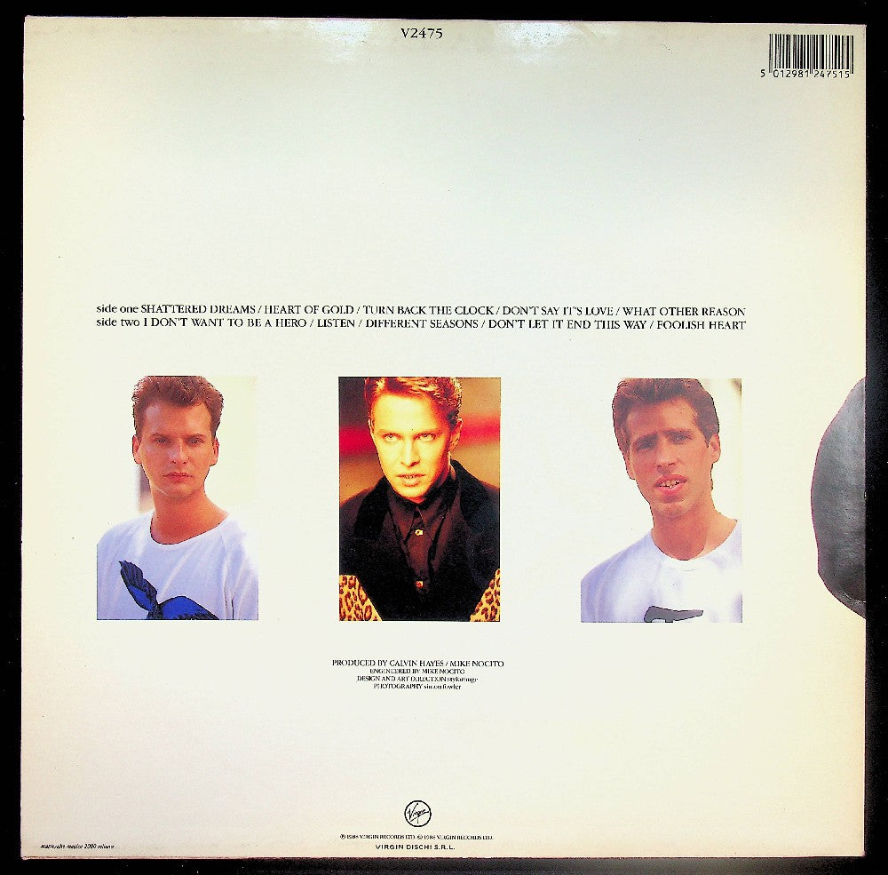 EBOND Johnny Hates Jazz - Turn Back The Clock Vinile V038083