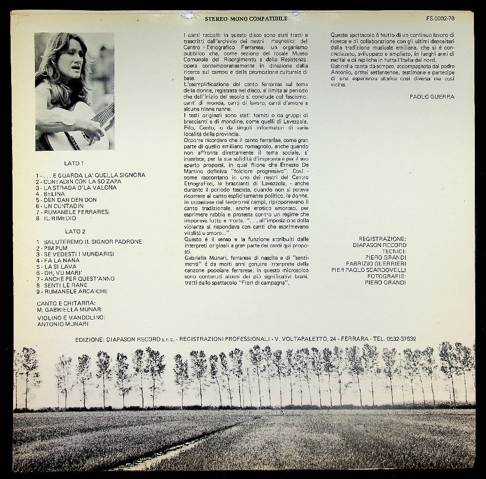 EBOND Maria Gabriella Munari - ...E Guarda La Quella Signora... Vinile V039012