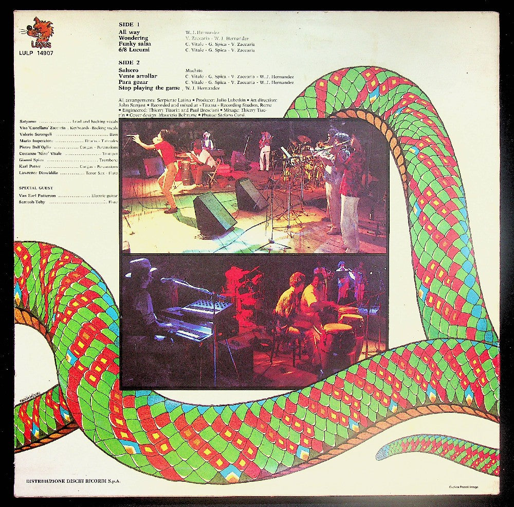 EBOND Serpiente Latina - Serpiente Latina - Salsa Vinile V039023