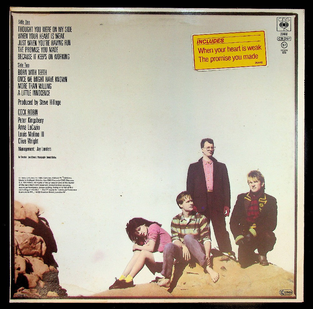 EBOND Cock Robin - Cock Robin Vinile V039064