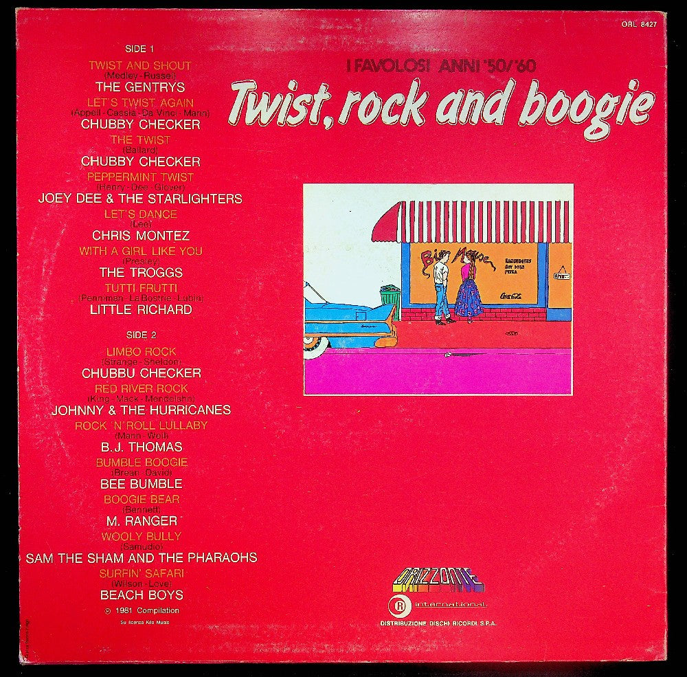 EBOND Various - Twist, Rock And Boogie (I Favolosi Anni 50/60) Vinile V039089
