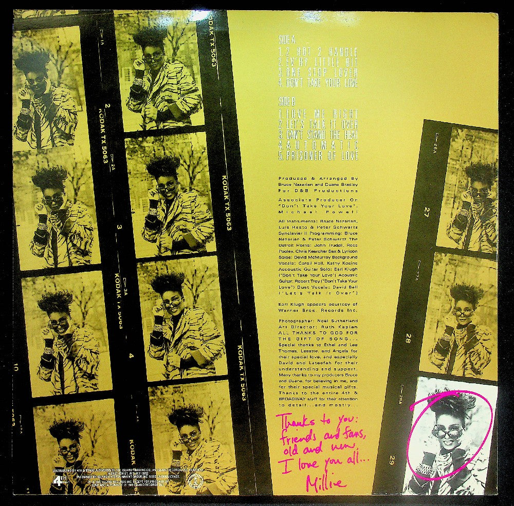 EBOND Millie Scott - Love Me Right Vinile V040055