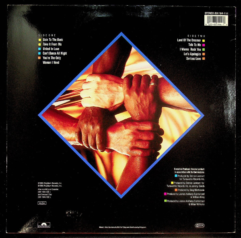 EBOND Commodores - United Vinile V040064