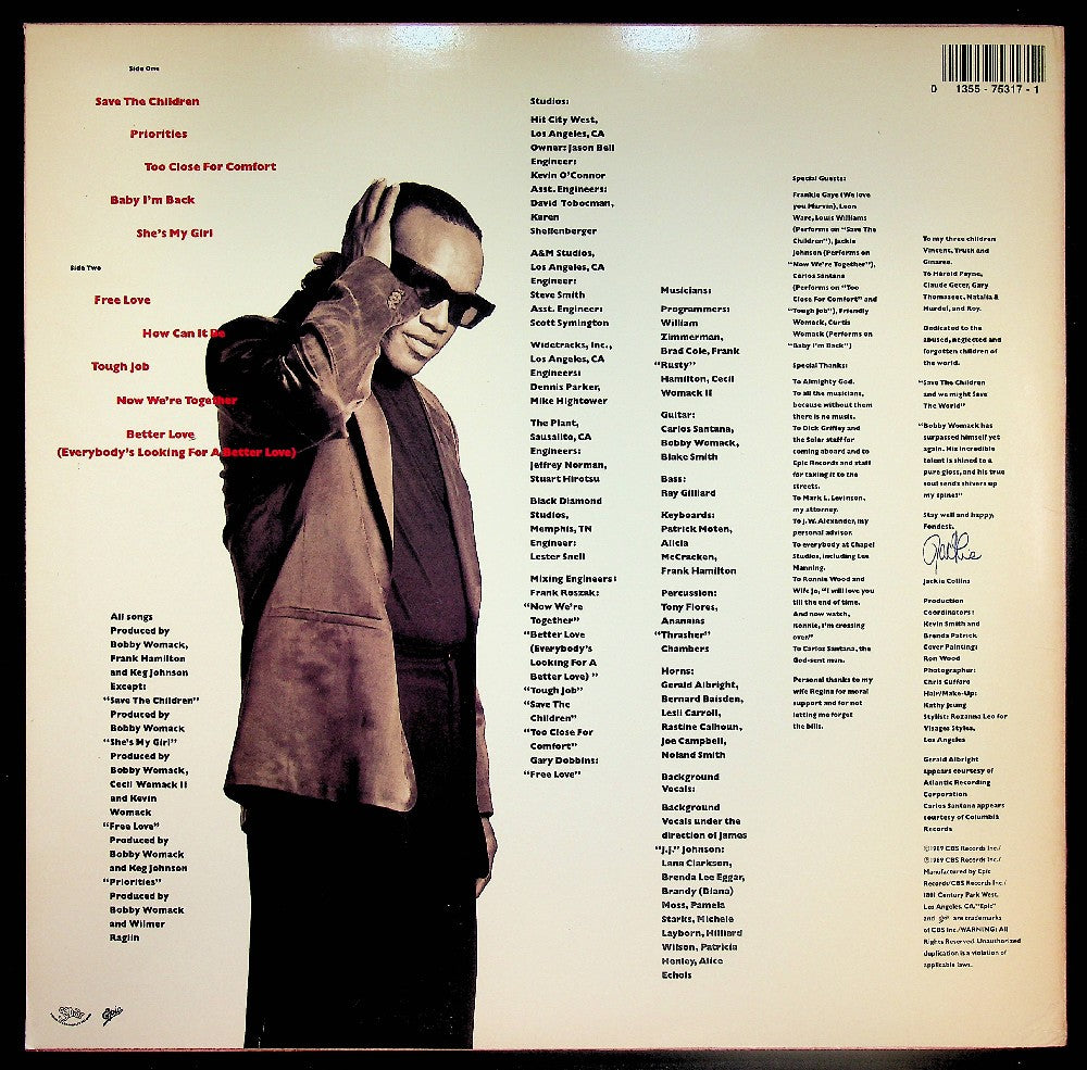 EBOND Bobby Womack - Save The Children Vinile V040097