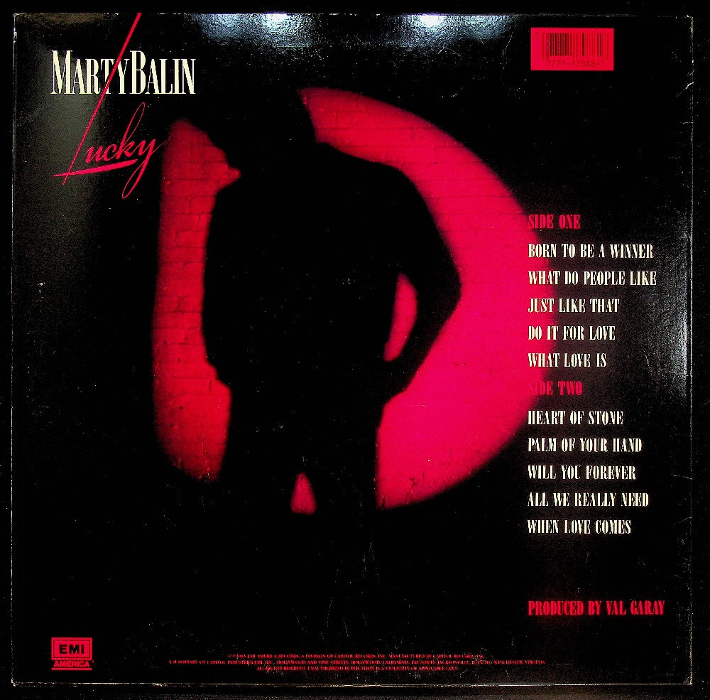 EBOND Marty Balin - Lucky Vinile V040133
