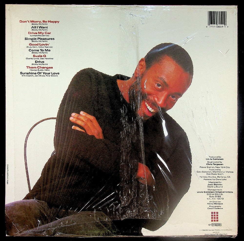 EBOND Bobby McFerrin - Simple Pleasures Vinile V041020
