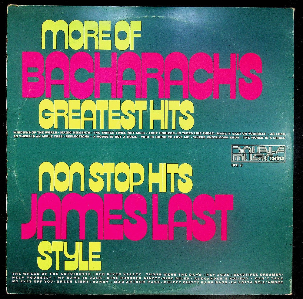 EBOND More Of Bacharach's Greatest Hits / Non Stop Hits James Last Style Vinile V041025