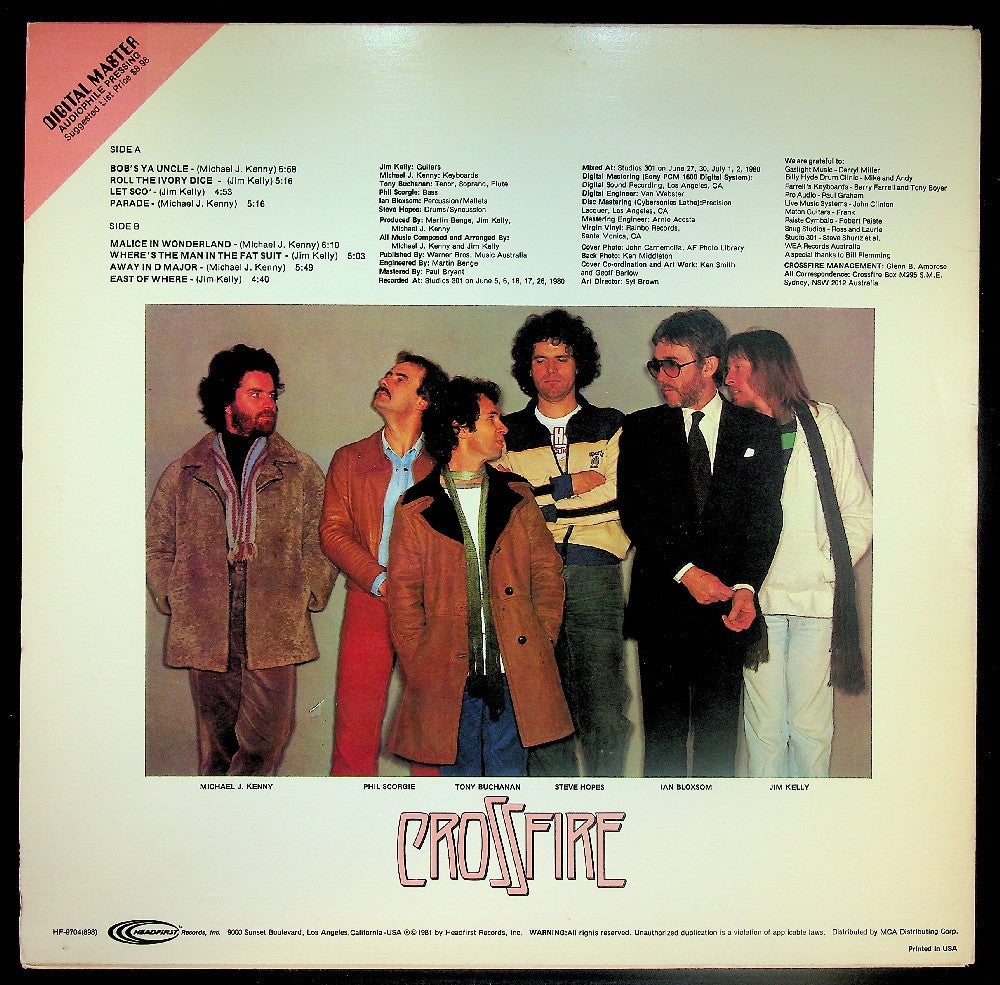 EBOND Crossfire - East Of Where Vinile V041046