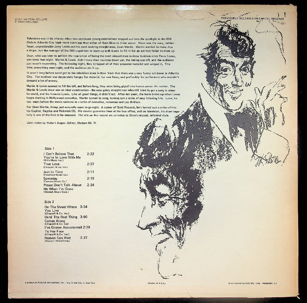 EBOND Dean Martin - Deluxe Vinile V041114