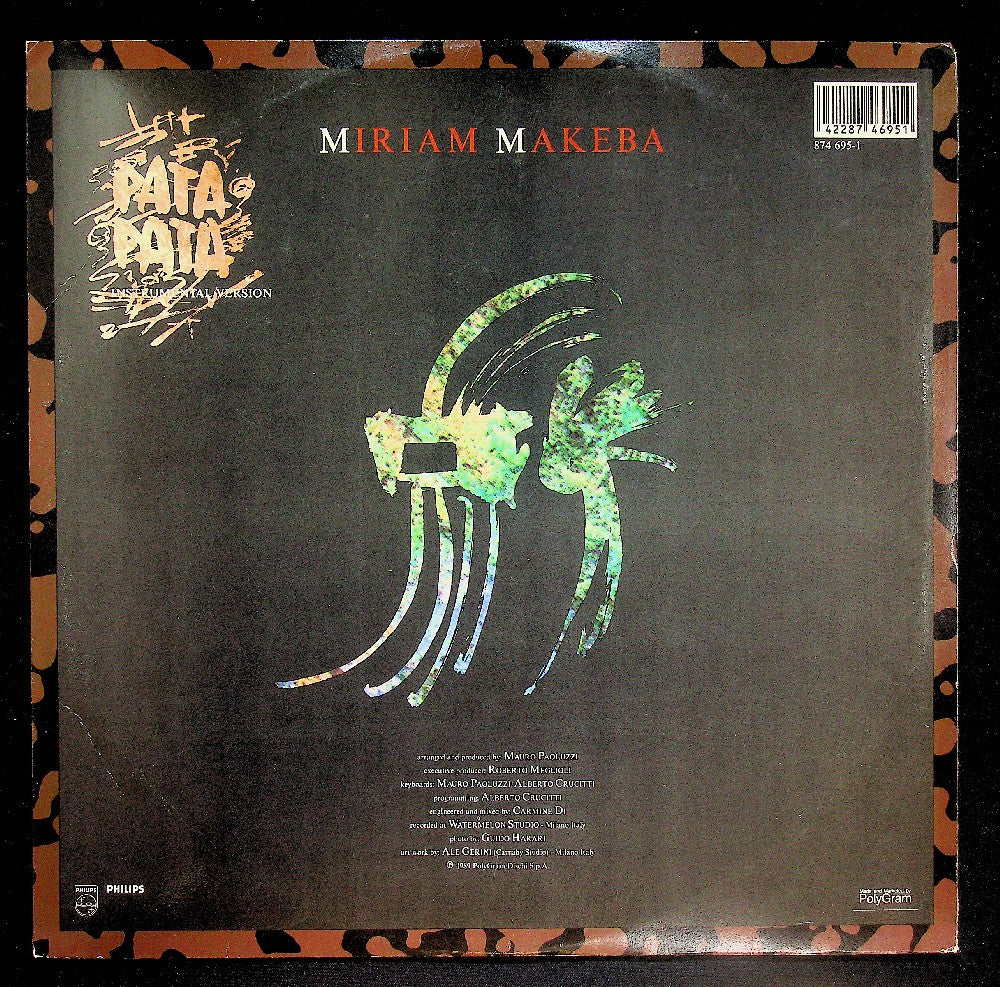 EBOND Miriam Makeba - Pata Pata (Remix Dance Version) Vinile V042012