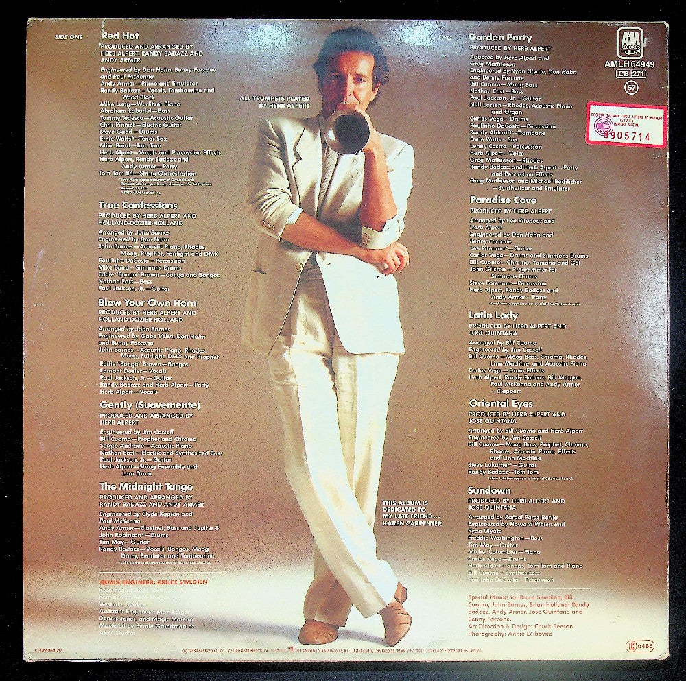 EBOND Herb Alpert - Blow Your Own Horn Vinile V042112